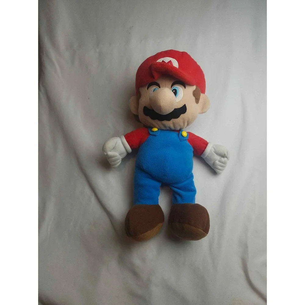 Super Mario Plush Stuffed Toy Nintendo Zipper Back Collectible